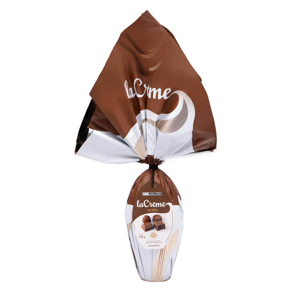 Ovo de Páscoa laCreme Gianduia 348g