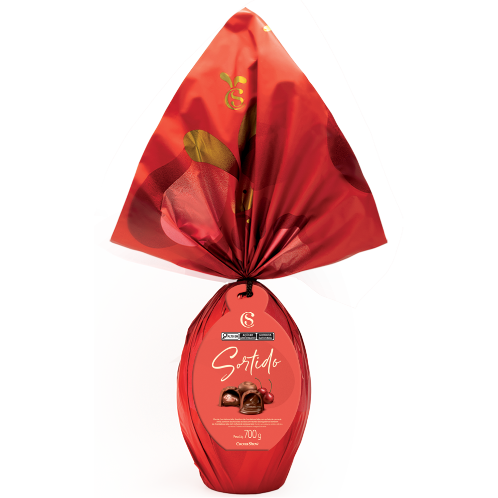 Ovo de Páscoa Clássicos laCreme ao Leite com Bombons 700g