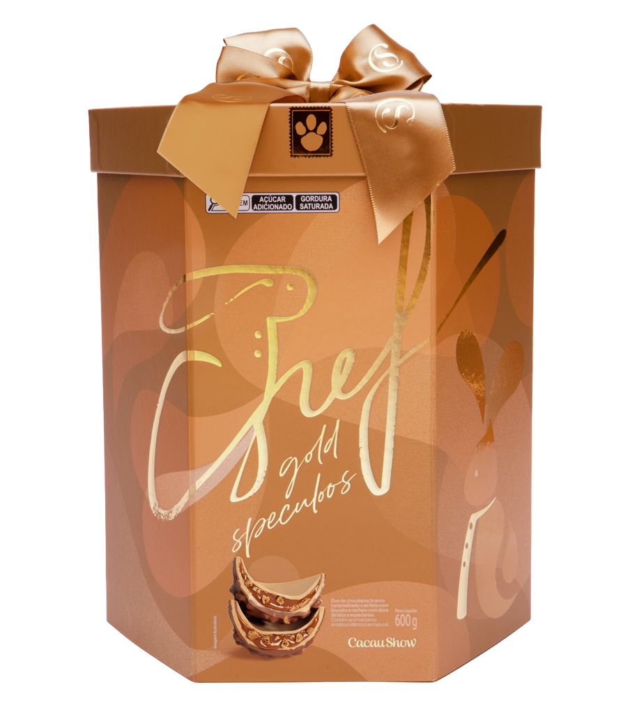 Ovo Recheado do Chef Gold Speculoos 600g