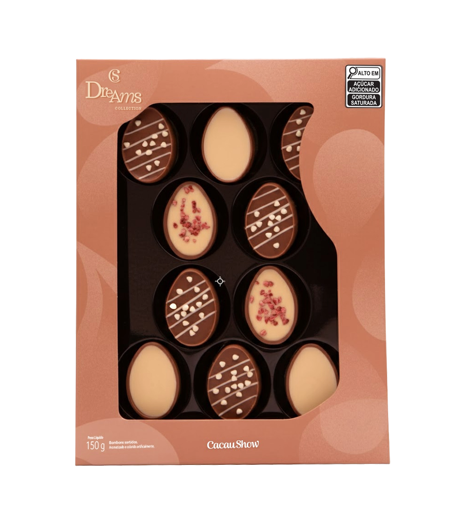 Caixa de Bombons Dreams 150g